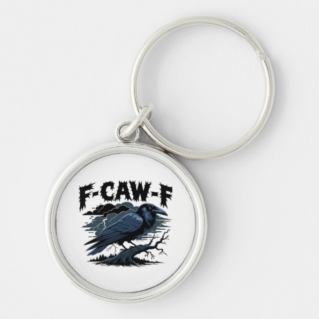 F-Caw-F Comfort Support Your Murder Essential Funn Key Ring (Front)
