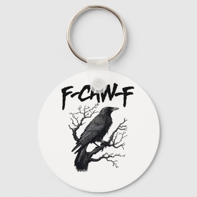 F-Caw-F Comfort Support Your Murder Essential Funn Key Ring (Front)