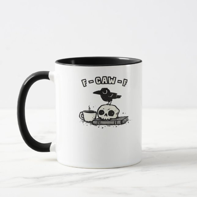 F Caw F Cool Unique Look Mug (Left)