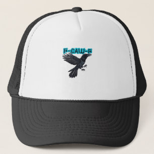 F Caw F Creative Casual Style Trucker Hat