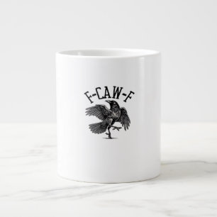 F Caw F Crow Creative Casual Large Coffee Mug