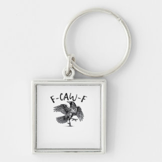 F-Caw-F Crow Essential Retro Classic Key Ring
