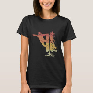 F-caw-f Crow Tarot Card Funny Gothic Halloween Vin T-Shirt