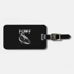 F-Caw-F Crow Womens Trendy Casual Luggage Tag