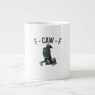 F-Caw-F Essential Basic Casual Large Coffee Mug