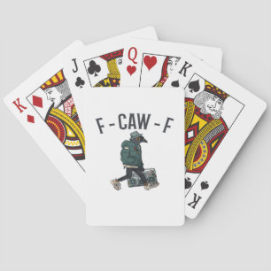 F-Caw-F Essential Basic Casual Playing Cards