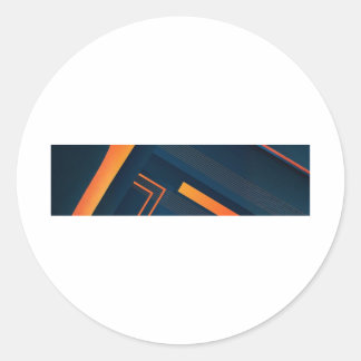 F-Caw-F Essential Creative Style Classic Round Sticker