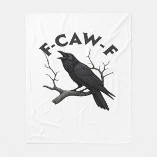 F-Caw-F Essential Creative Style Fleece Blanket