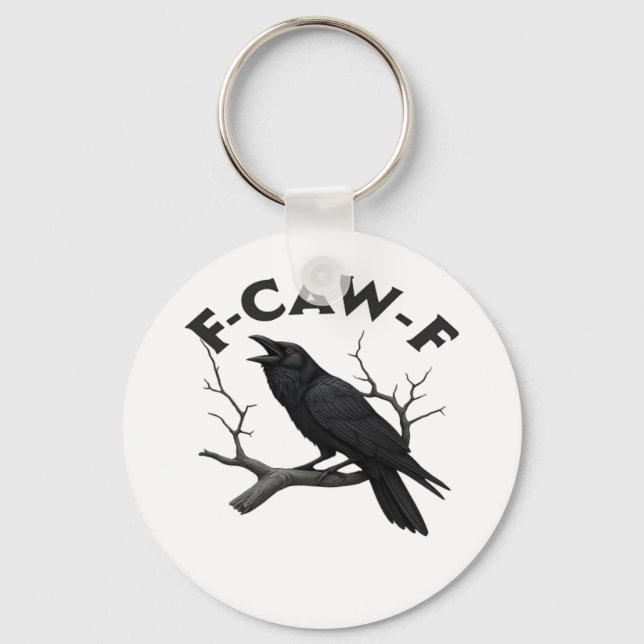 F-Caw-F Essential Creative Style Key Ring (Front)