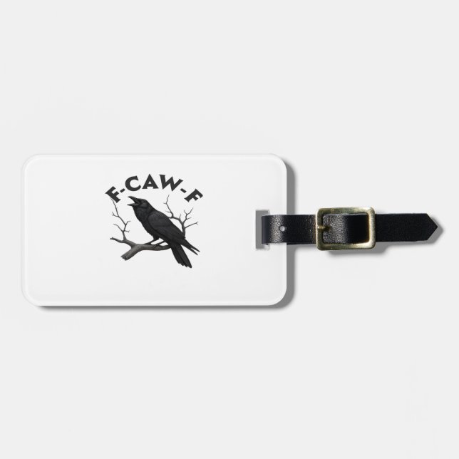 F-Caw-F Essential Creative Style Luggage Tag (Front Horizontal)