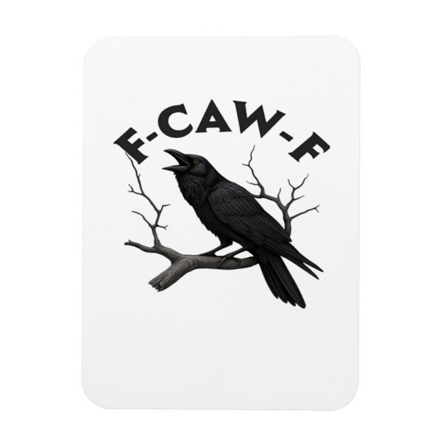 F-Caw-F Essential Creative Style Magnet (Vertical)