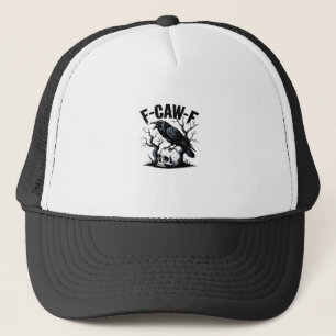 F Caw F Essential Minimal Clean Design Trucker Hat