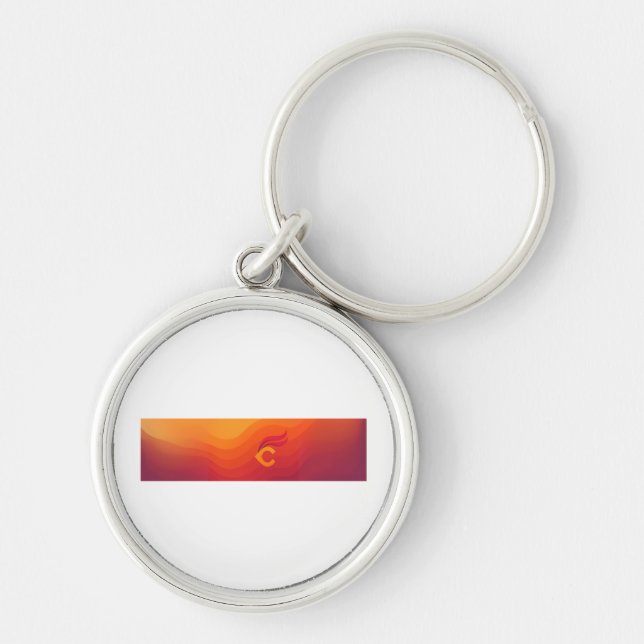 F-Caw-F Essential Minimal Clean Key Ring (Front)