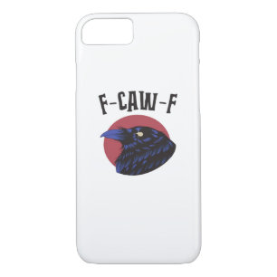 F-Caw-F Essential Retro Graphic Case-Mate iPhone Case
