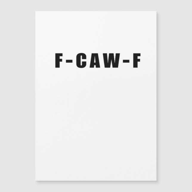 F-Caw-F Essential Simple Clean (Front)