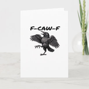 F Caw F Essential Vintage Graphic Look Card
