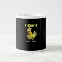 F-Caw-F Funny Chicken Classic Creative Casual