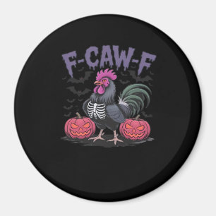 F-Caw-F Funny Chicken Classic Simple Style Magnet