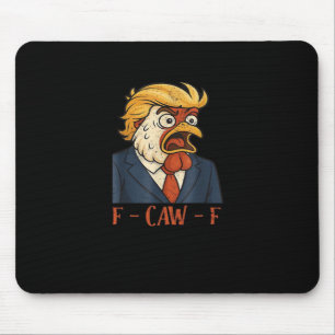 F-Caw-F Funny Chicken Classic Vintage Cool Mouse Pad