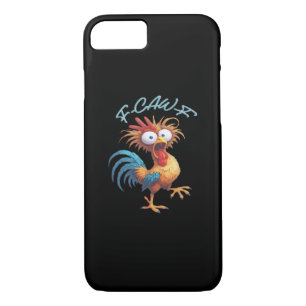 F-Caw-F Funny Chicken Humor Retro Style Case-Mate iPhone Case