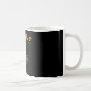 F-caw-f Funny Chicken Humour Quote Rooster Meme Cr Coffee Mug