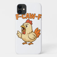F-CAW-F Funny Chicken | Quote Rooster Meme T-shirt
