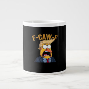F-Caw-F Funny Chicken Rooster Classic Large Coffee Mug