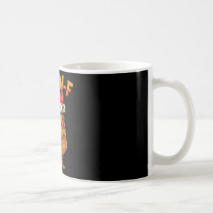 F-caw-f Funny Chicken Rooster Saying Cartoon Farm Coffee Mug