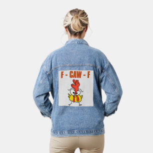 F caw F funny Denim Jacket