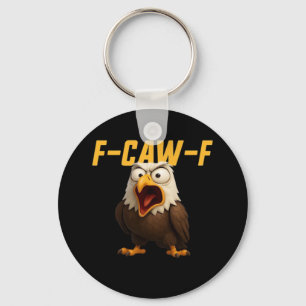 F-Caw-F Funny F-Caw-F Gear Creative Style Key Ring