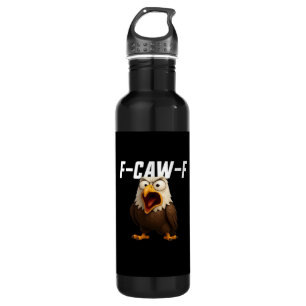 F-Caw-F Funny F-Caw-F Gear Retro Classic 710 Ml Water Bottle