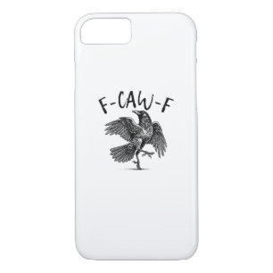 F-Caw-F Funny Raven Crow Spooky Season Creative Ca Case-Mate iPhone Case