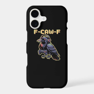 F-Caw-F Gaming Raven With Headphones - Edgy Stream