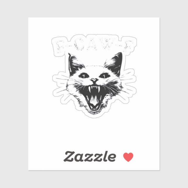 F-Caw-F Halloween Lover F-Caw-F Funny Classic (Sheet)