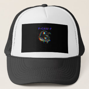 F-Caw-F Halloween Music Party Essential Trucker Hat