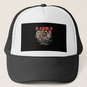 F-Caw-F Hei Hei Moana Rooster Classic Funny Graphi Trucker Hat