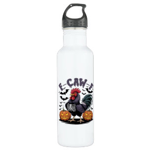 F-Caw-F Humor Crow Funny Gothic 710 Ml Water Bottle
