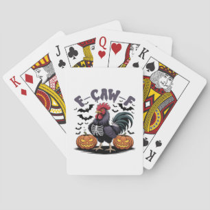 F-Caw-F Humour Crow Funny Gothic Playing Cards