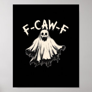 F-Caw-F Humour Retro Classic Poster