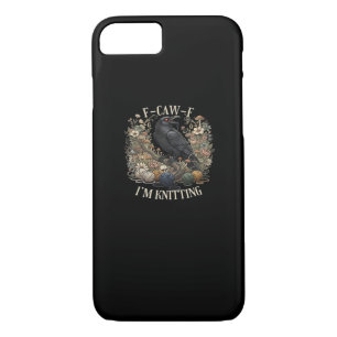 F-Caw-F I'm Knitting Creative Casual Case-Mate iPhone Case