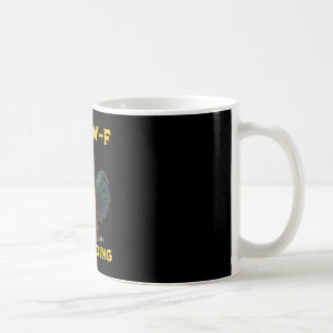 F-caw-f I'm Reading Chicken Book Lover Funny Intro Coffee Mug