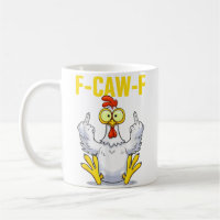 F-Caw-F Meme | Funny Chicken Pun | Rooster