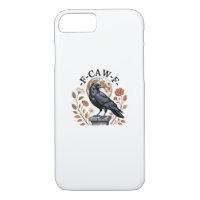 F-Caw-F Raven Moon Gothic Halloween Crow Bird Love