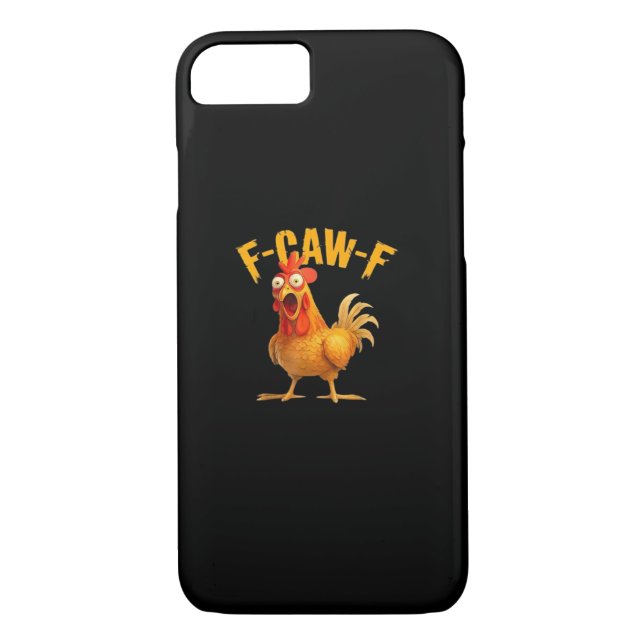F-Caw-F Retro Classic Case-Mate iPhone Case (Back)