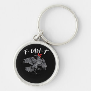 F-Caw-F Retro Classic Key Ring