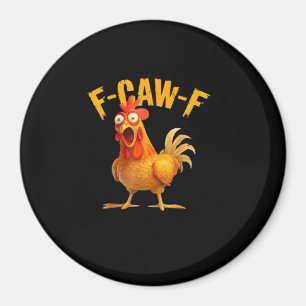 F-Caw-F Retro Classic Magnet