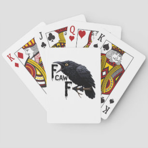 F Caw F Retro Classic Playing Cards