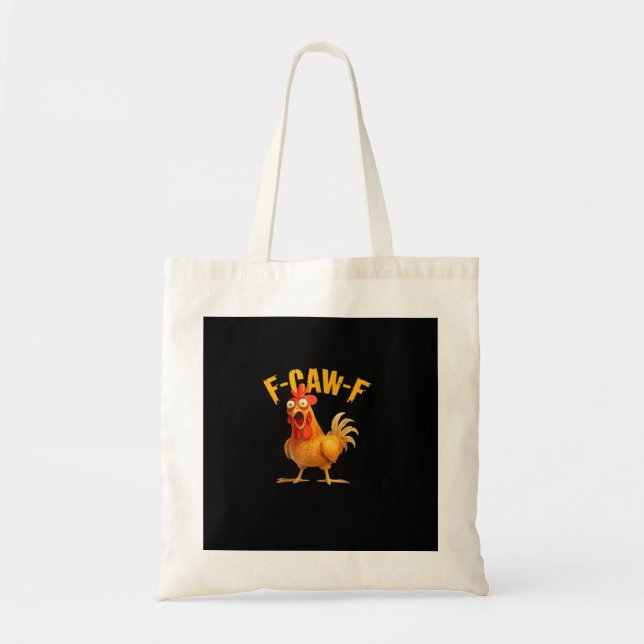 F-Caw-F Retro Classic Tote Bag (Front)