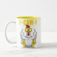 F-Caw-F Rooster Meme | Funny Chicken Pun | Rooster