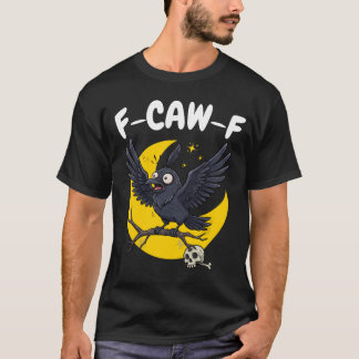 F-CAW-F Scared Crow - Spooky Moon  T-Shirt
